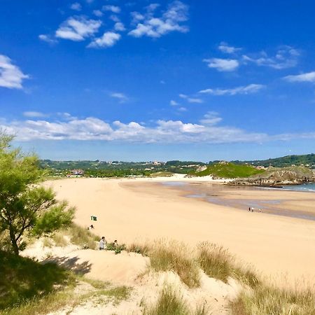 Apartamento Plaza De La Villa Playa Trengandin Noja Bagian luar foto