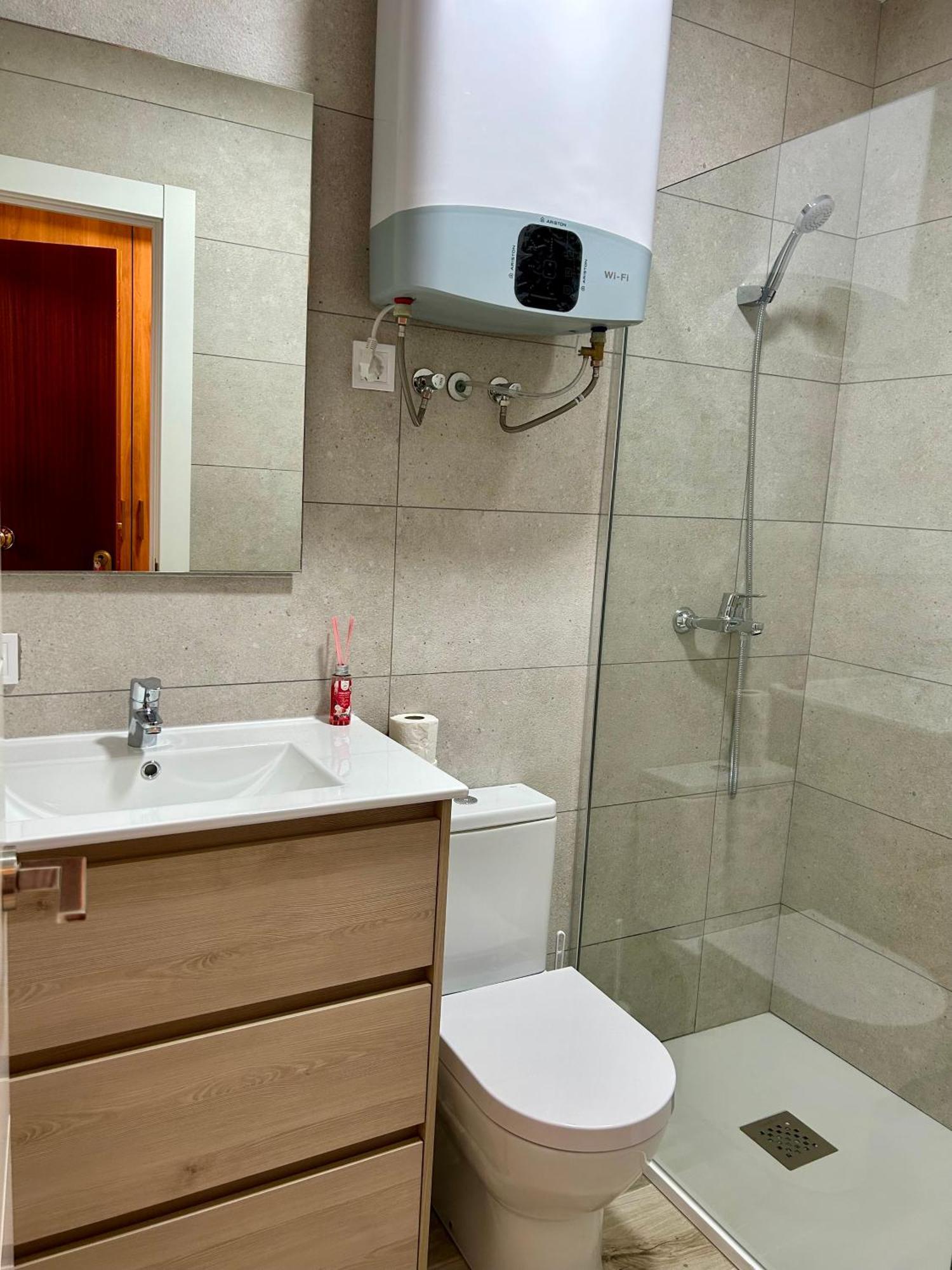 Apartamento Plaza De La Villa Playa Trengandin Noja Bagian luar foto