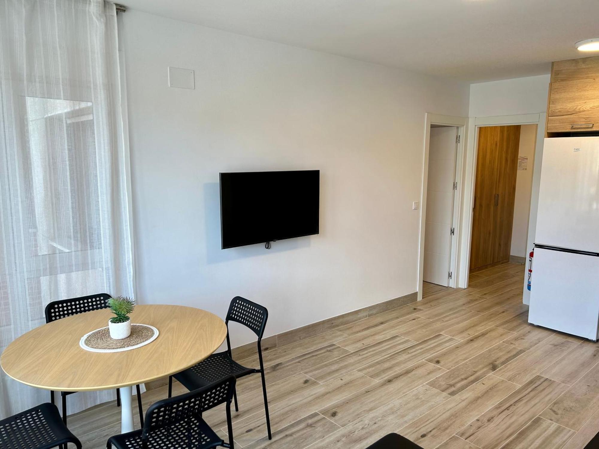 Apartamento Plaza De La Villa Playa Trengandin Noja Bagian luar foto